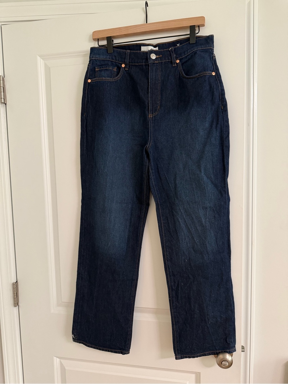Women’s Dark Blue Jeans - Classic Straight Fit
